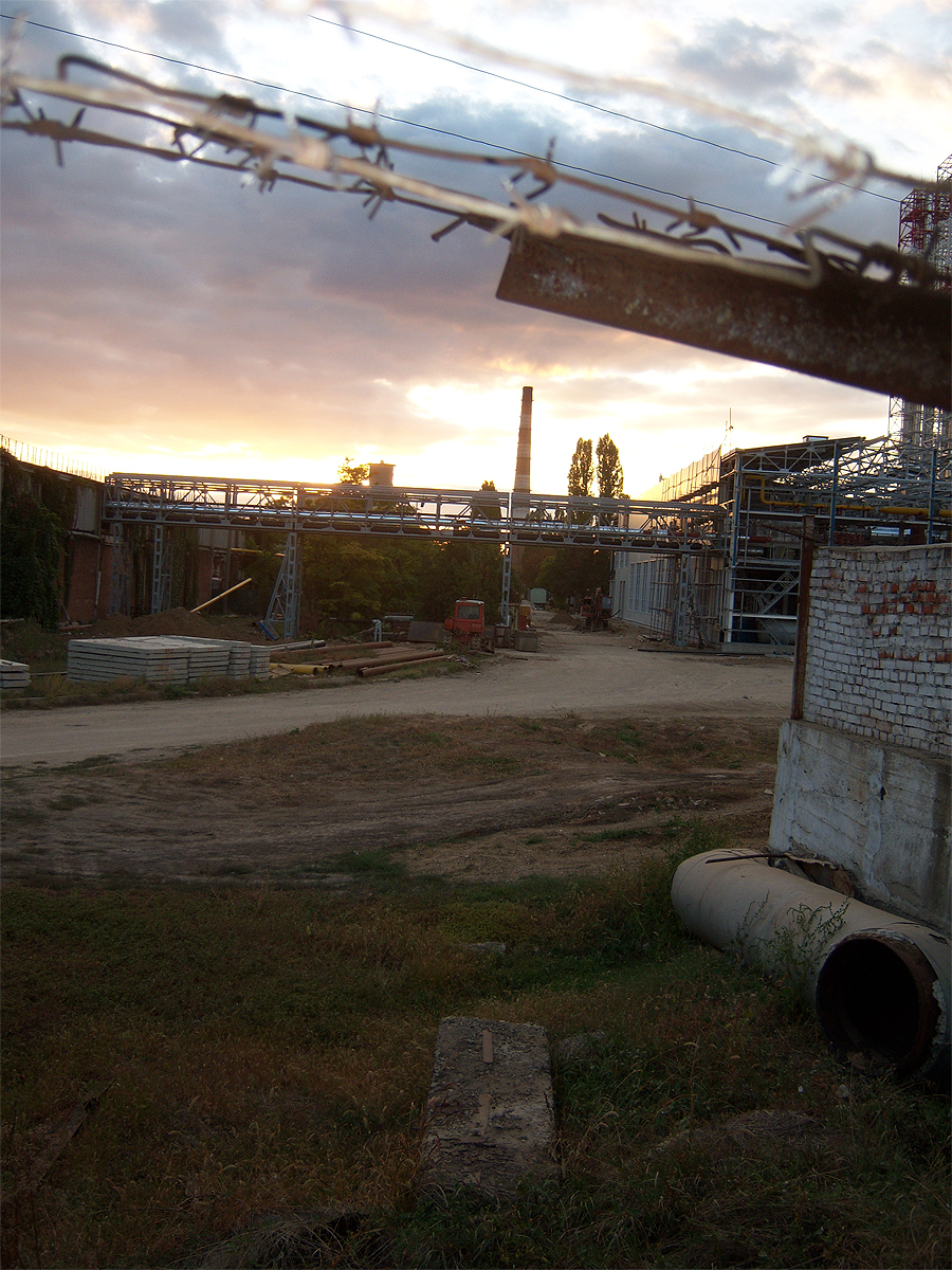 За колючим забором